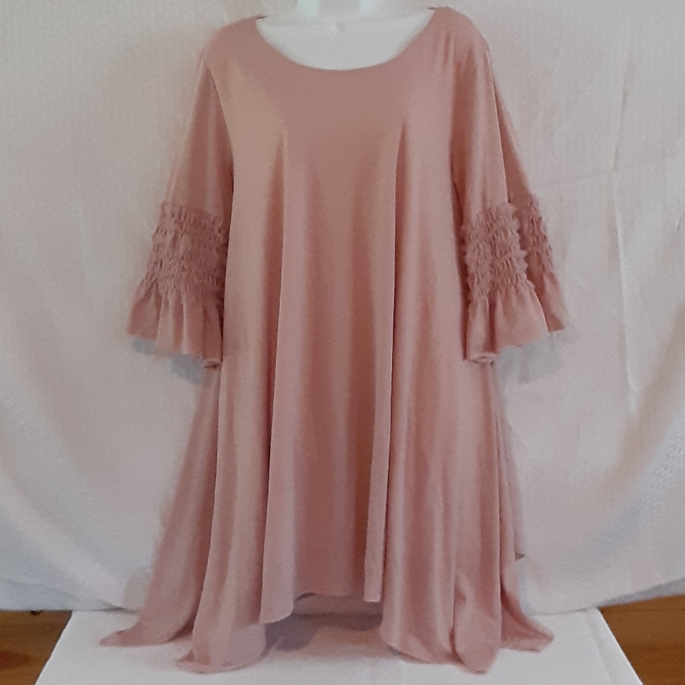 Mauve Paisley Vine Tunic